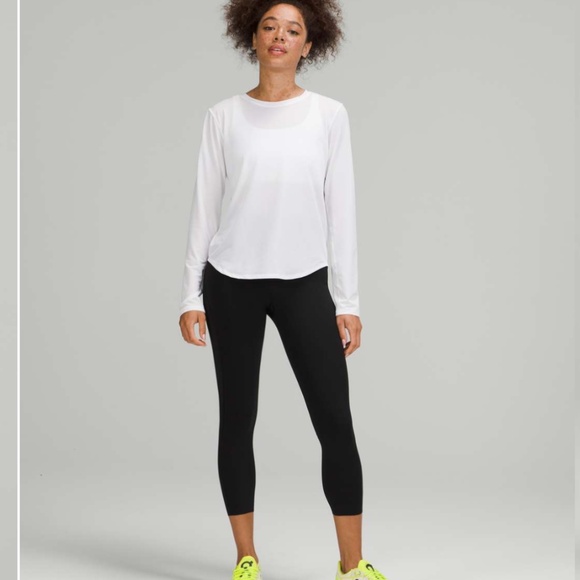 lululemon athletica Pants - Lululemon Base Pace crop size 8